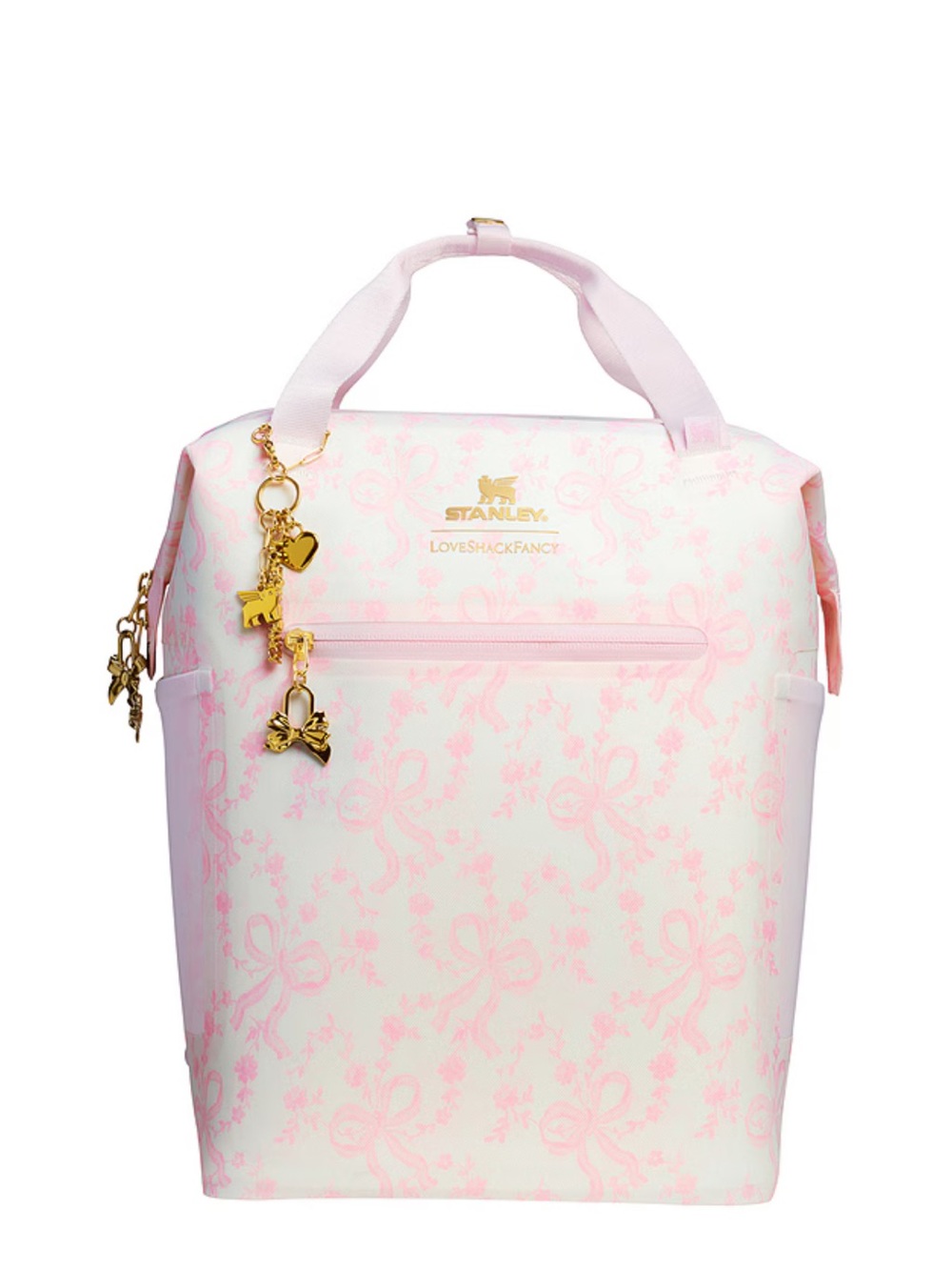 LoveShackFancy 1913 Madeline cooler Bow-Print Women’s Backpack Tote